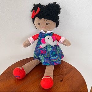 Large Scentsy Buddy / Friends Emily with Eliza the Elephant like new!